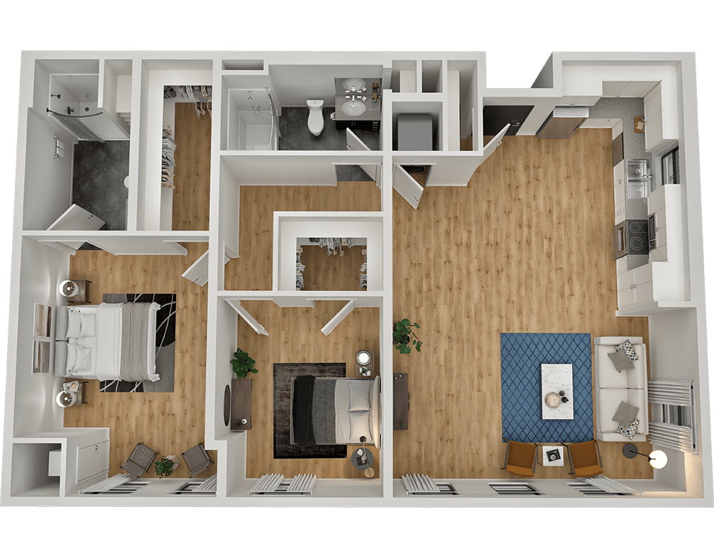 sand creek flats floor plan 2g