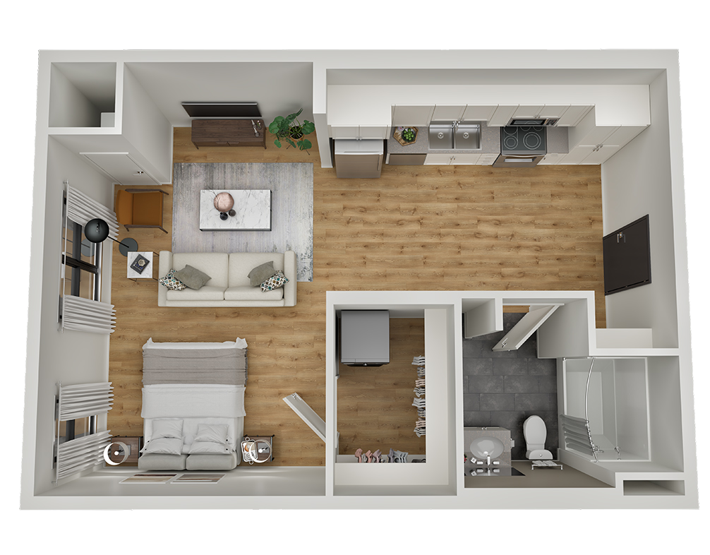 sand creek flats floor plan studio